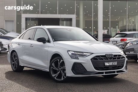 White 2025 Audi A3 Sedan 35 Tfsi S Line (mhev)