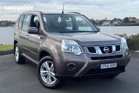 Brown 2012 Nissan X-Trail Wagon ST (fwd)