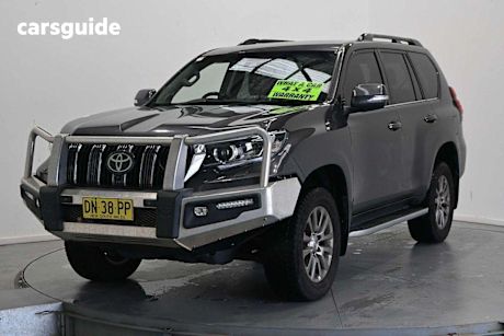 Grey 2019 Toyota Landcruiser Prado Wagon VX 4X4