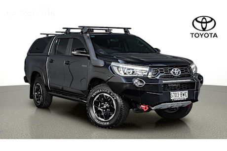 Black 2018 Toyota Hilux Ute Tray RUGGED X 4X4