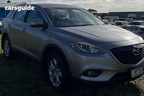 Silver 2015 Mazda CX-9 Wagon Classic (fwd)