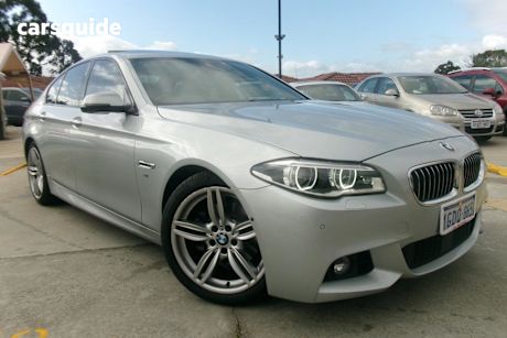 Silver 2016 BMW 528I Sedan Luxury Line