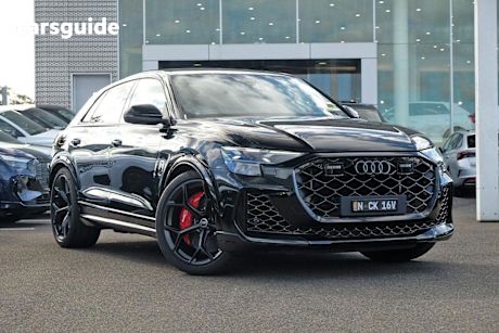 Black 2025 Audi RS Q8 Wagon 4.0 Tfsi Quattro Mhev