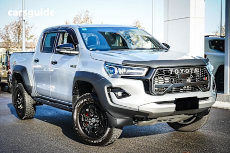 Silver 2023 Toyota Hilux Double Cab Pick Up GR-Sport TWO-Tone (4X4)