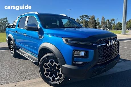 Blue 2024 JAC T9 UTE Dual Cab Pick-up Haven (4X4)