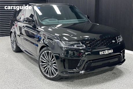 Black 2018 Land Rover Range Rover Sport Wagon SDV6 A/B Dynamic (225KW)