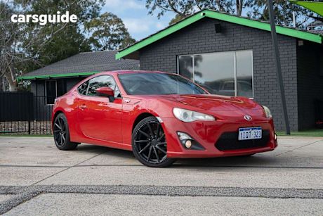 Red 2012 Toyota 86 Coupe GT R