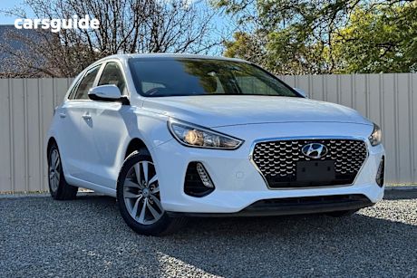 White 2019 Hyundai I30 Hatchback Active