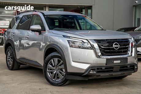 Silver 2024 Nissan Pathfinder Wagon ST-L (2WD)