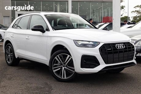 White 2025 Audi Q5 Wagon 40 TDI Quattro Sport Mhev