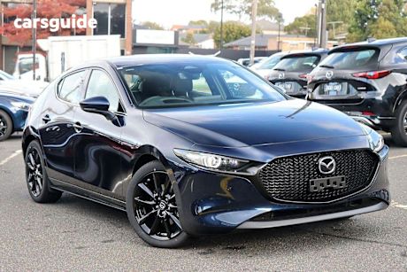 Blue 2024 Mazda Mazda3 Hatch G25 ASTINA F