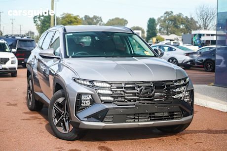 Silver 2024 Hyundai Tucson Wagon Elite (fwd)