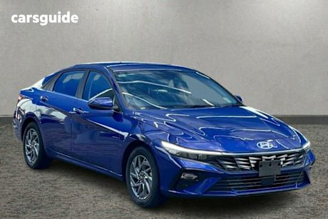 Blue 2024 Hyundai I30 Sedan