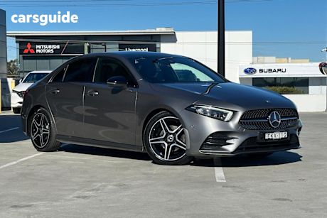Grey 2020 Mercedes-Benz A180 Sedan