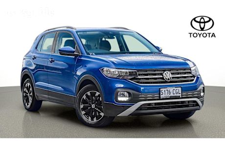 Blue 2020 Volkswagen T-Cross Wagon 85TSI Life