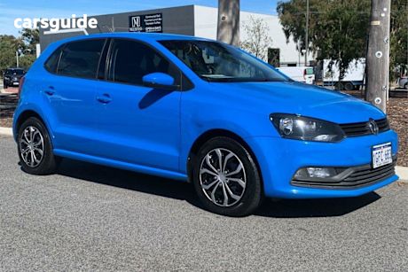 Blue 2016 Volkswagen Polo Hatchback 66 TSI Trendline