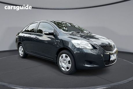 Grey 2008 Toyota Yaris Sedan YRS