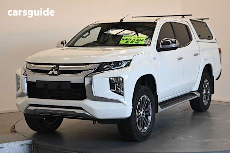 White 2020 Mitsubishi Triton Double Cab Pick Up GLX Plus (4X4)