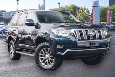 Black 2020 Toyota Landcruiser Prado Wagon VX