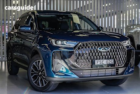 Blue 2025 Chery Tiggo 7 SUV SUPER HYBRID ULTIMATE F