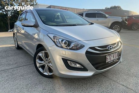 Silver 2014 Hyundai I30 Hatchback Premium