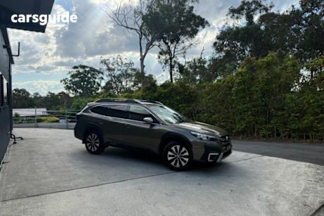Green 2023 Subaru Outback Wagon AWD Touring XT
