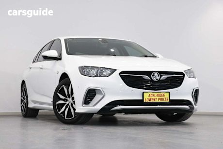 White 2019 Holden Commodore Liftback RS