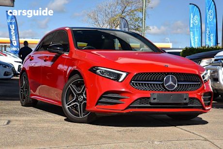 Red 2019 Mercedes-Benz A250 Hatchback