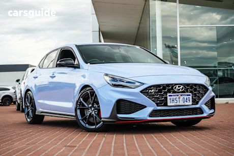 Blue 2022 Hyundai I30 Hatchback N Premium With Sunroof