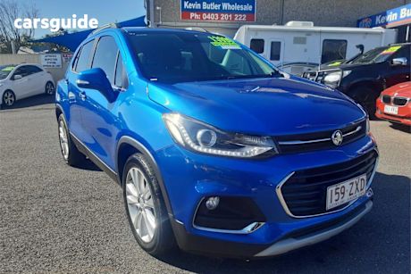 Blue 2018 Holden Trax Wagon LTZ (5YR)