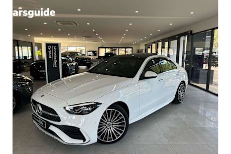 White 2021 Mercedes-Benz C-CLASS Sedan C200 R