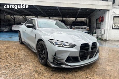 Grey 2022 BMW M4 Coupe Competition M Xdrive