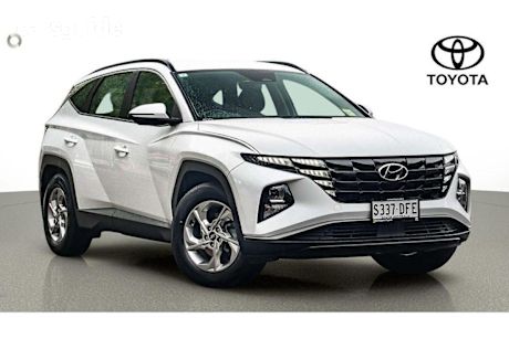 White 2022 Hyundai Tucson Wagon (FWD)