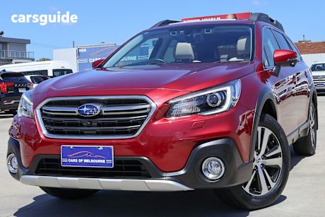 Red 2020 Subaru Outback Wagon 2.5I Premium AWD