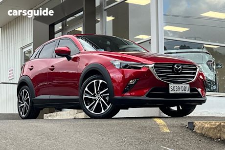 Red 2025 Mazda CX-3 Wagon G20 Evolve