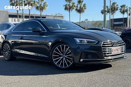 Grey 2018 Audi A5 Coupe 2.0 Tfsi Quattro S Tronic Sprt