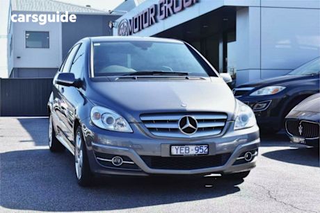 Grey 2011 Mercedes-Benz B200 Hatchback