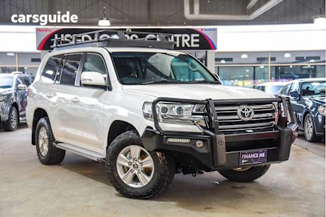 White 2018 Toyota Landcruiser Wagon LC200 Altitude Special Edition