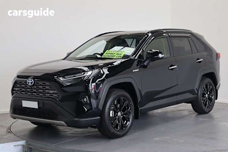 Black 2022 Toyota RAV4 Wagon Cruiser (2WD) Hybrid