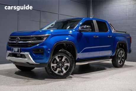 Blue 2023 Volkswagen Amarok Dual Cab Utility Style TDI600 4Motion