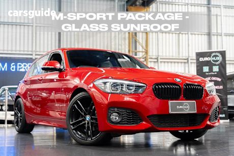 Red 2019 BMW 118I Hatchback M Sport