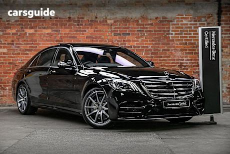 Black 2020 Mercedes-Benz S450 Saloon L