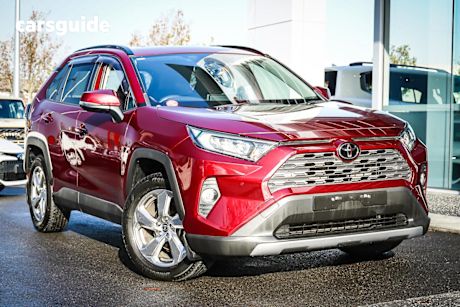 Red 2021 Toyota RAV4 Wagon GXL (2WD)