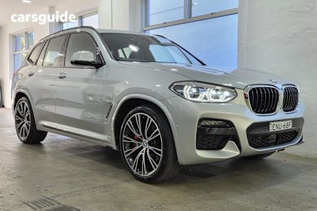 Silver 2021 BMW X3 Wagon xDrive30i Steptronic M Sport