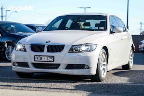 White 2008 BMW 320D Sedan Executive