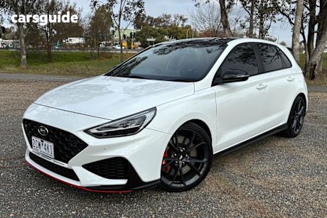 White 2021 Hyundai I30 Hatchback N Premium With Sunroof