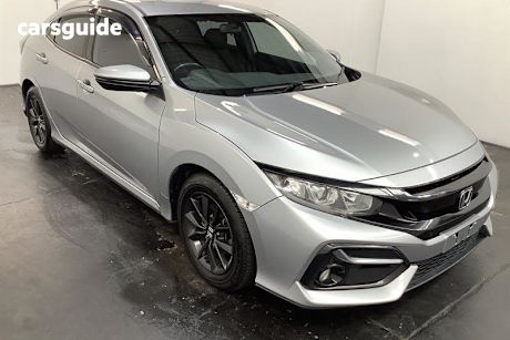 Silver 2021 Honda Civic Hatchback VTI-S