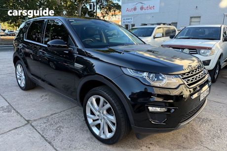 Black 2016 Land Rover Discovery Sport Wagon SD4 SE