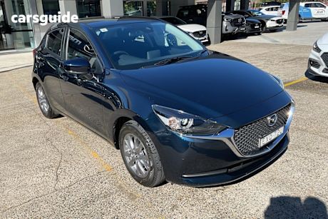 Blue 2023 Mazda 2 Hatchback G15 Pure