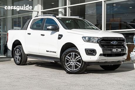 White 2021 Ford Ranger Double Cab Pick Up Wildtrak 3.2 (4X4)